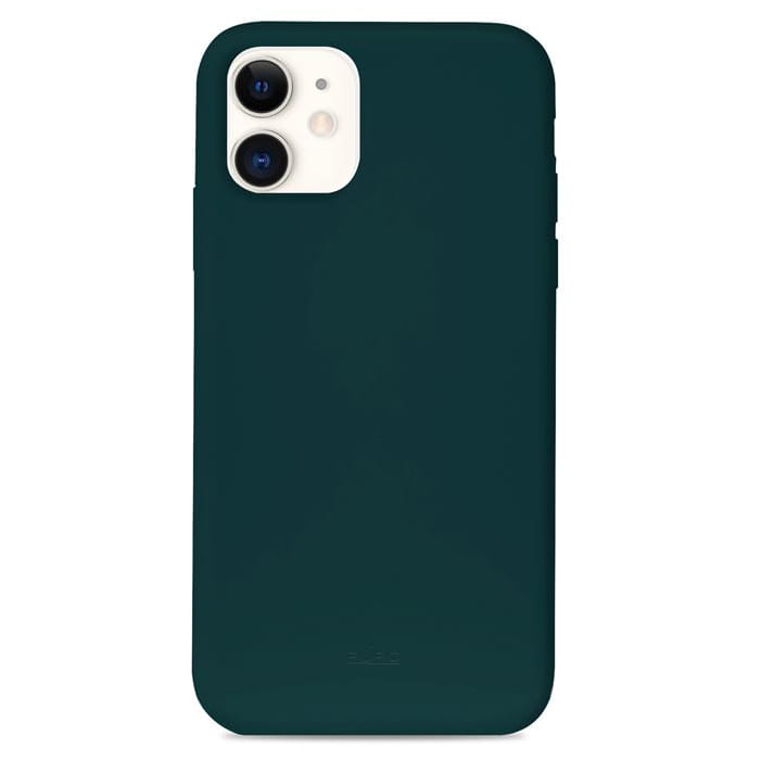 Husa PURO Icon Cover pentru iPhone 11, verde inchis