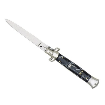 Briceag Automatic Horn Style 2133, Divers, Lama din otel inoxidabil, 18 cm, Negru Briceag Automatic Horn Style 2133, Divers, Lama din otel inoxidabil, 18 cm, Negru