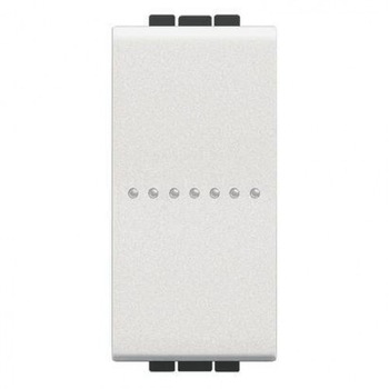 Intrerupator, Bticino, Cap Cruce, Axial Living Light, 1M, 16A, Alb, N4054 Intrerupator, Bticino, Cap Cruce, Axial Living Light, 1M, 16A, Alb, N4054