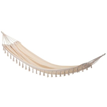 Hamac, Progarden, Textil/Lemn, 200x100 cm, 120 kg, Bej Hamac, Progarden, Textil/Lemn, 200x100 cm, 120 kg, Bej