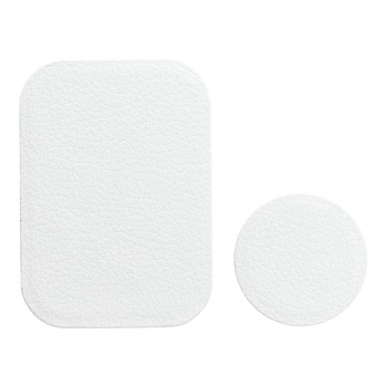Set 2 placute metalice pentru suport magnetic telefon albe Set 2 placute metalice pentru suport magnetic telefon albe