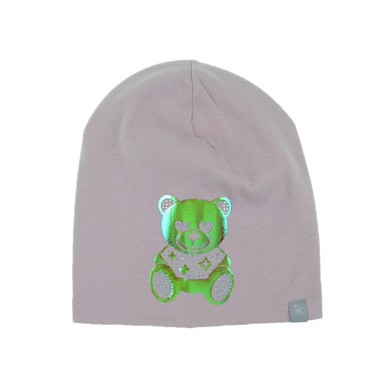 Caciula pentru fete Mini Junior CPF-11, Roz 54 CM Standard