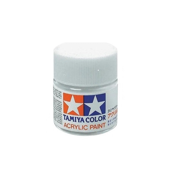 Vopsea pentru modelism acrilica Tamiya 81502 X-2 Flat White (gloss) 10ml TAM X021