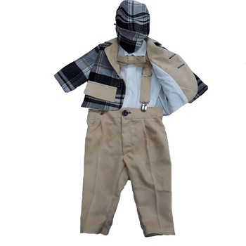 Costum 6 piese pentru baieti Colibri CPB668-68, Multicolor 66092 Costum 6 piese pentru baieti Colibri CPB668-68, Multicolor 66092