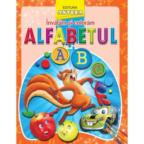 Invatam si coloram - Alfabetul -