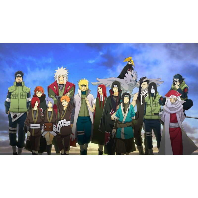 Poster Naruto Team , 61x90cm, Multicolor