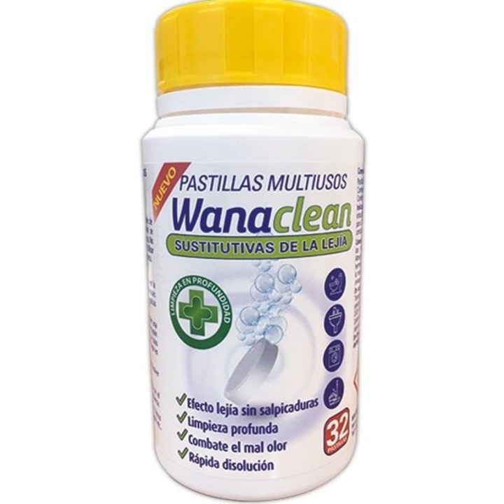Дезинфекциращи таблетки с препарат Wanaclean 32 таблетки/кутия