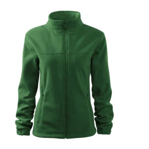 Jacheta Fleece, dama, verde, 2XL