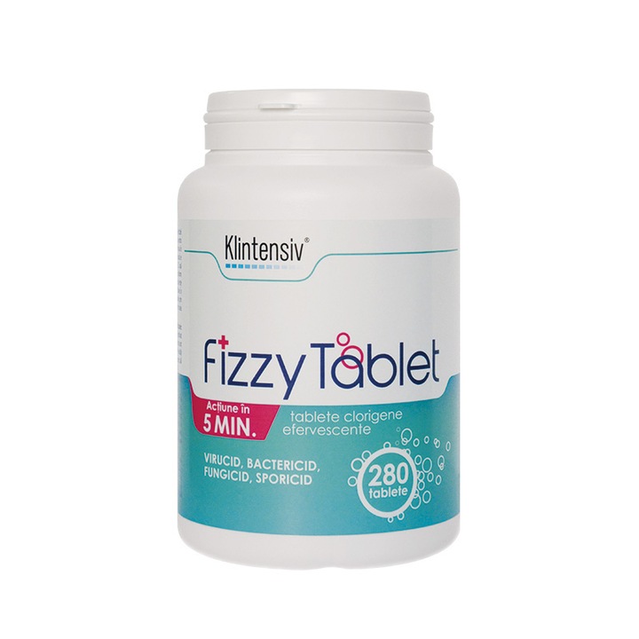 Хлоригенов дезинфектант, Fizzy Tablet, кутия с 280 табл