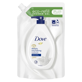 Rezerva gel de dus Dove Deeply Nourishing, 720 ml