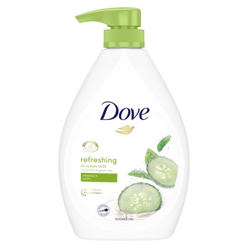 Gel de dus Dove Fresh Touch, 720 ml Gel de dus Dove Fresh Touch, 720 ml