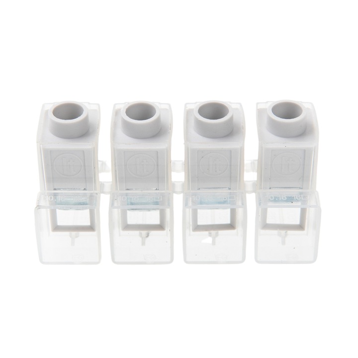 Clema terminala unipolara tip morseta 4 poli 16mm, 750V