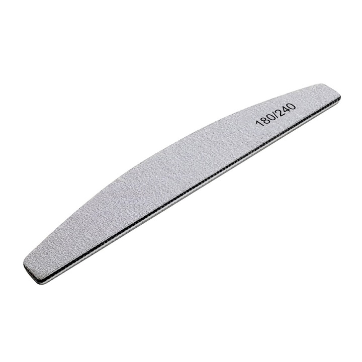 Pila, MoonbasaNails, 180/240, 1053, Gri