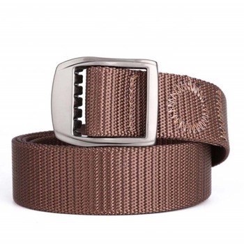 Curea casual Pufo Prime pentru barbati 3.8 x 120 cm, maro Curea casual Pufo Prime pentru barbati 3.8 x 120 cm, maro