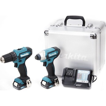 Set de scule Makita CLX224X Masina de gaurit si insurubat 30 Nm, masina de insurubat cu impact, 110 Nm, 2 acumulatori Li-Ion 1.5 Ah, 12 V, incarcator, valiza aluminiu Set de scule Makita CLX224X Masina de gaurit si insurubat 30 Nm, masina de insurubat cu impact, 110 Nm, 2 acumulatori Li-Ion 1.5 Ah, 12 V, incarcator, valiza aluminiu