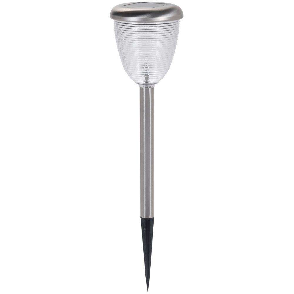 Lampa solara LED, Progarden, Senzori amurg, 24.5x8 cm, Argintiu
