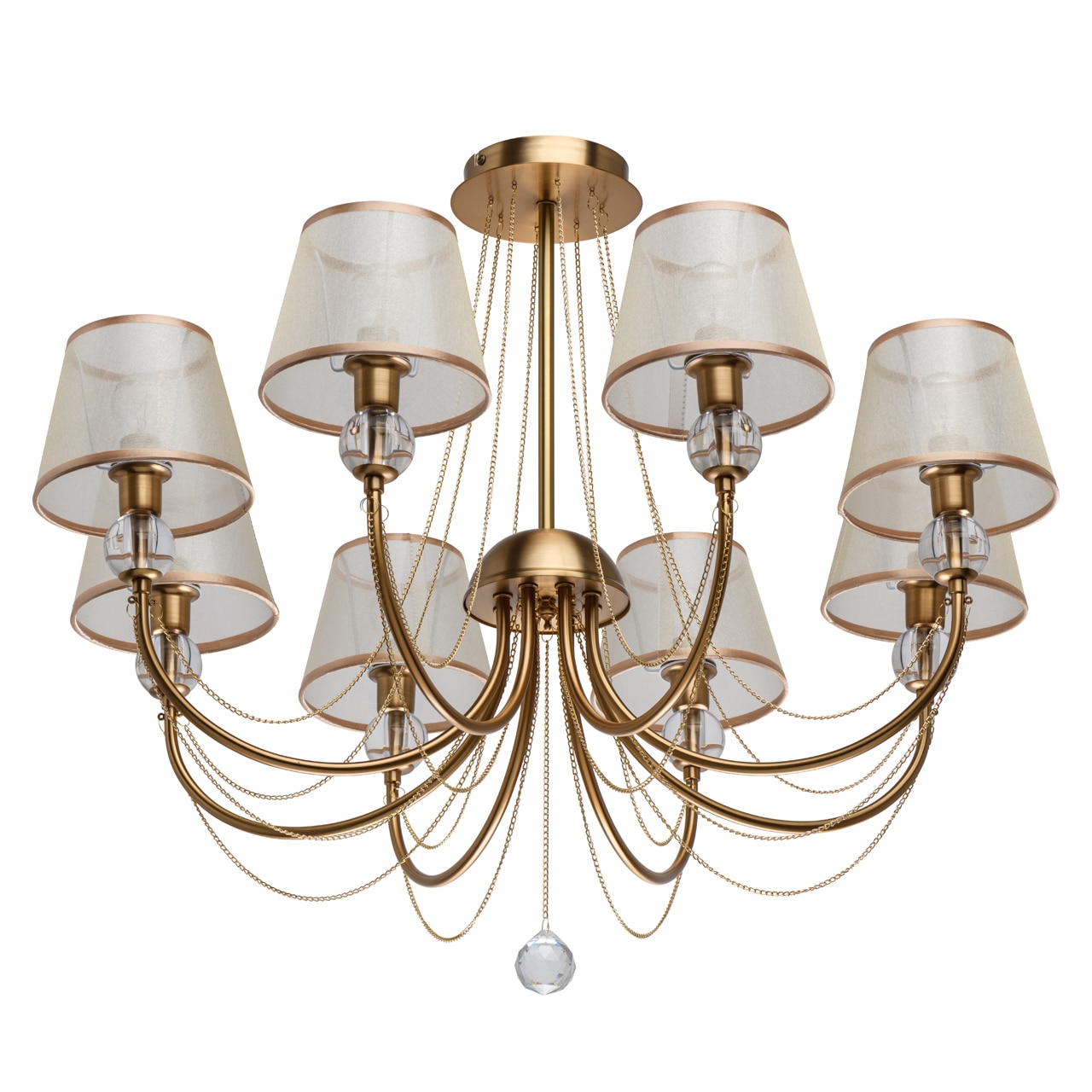 Candelabru, MW-LIGHT, Federica, 8 becuri, 40W, E14