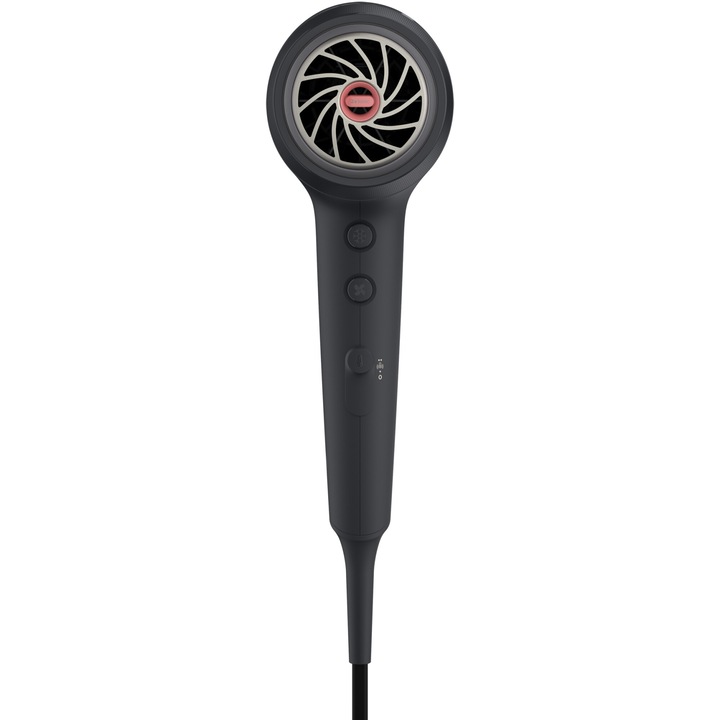 Сешоар Philips BHD504/00, 2100W, Технология ThermoShield, Йонизация, 2 настройки за скорост, 3 настройки на температура,, Концентратор 14 мм, Сив