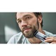 Aparat de tuns barba PHILIPS BT5522/15, Lame din otel inoxidabil 0.4-20mm, Lame metalice cu auto-ascutire, Utilizare fara fir 120 min/incarcare 1 h, Pieptene Lift & Trim, 2 piepteni reglabili, Indicator baterie, husa, Argintiu/Negru