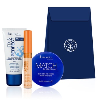 Set Cadou Rimmel: Baza de machiaj Fix & Perfect Pro 5-in-1 , 30 ml + Pudra pulbere Match Perfection 001 Transparent, 10 g + Corector Lasting Radiance 010 Ivory, 7 ml Set Cadou Rimmel: Baza de machiaj Fix & Perfect Pro 5-in-1 , 30 ml + Pudra pulbere Match Perfection 001 Transparent, 10 g + Corector Lasting Radiance 010 Ivory, 7 ml