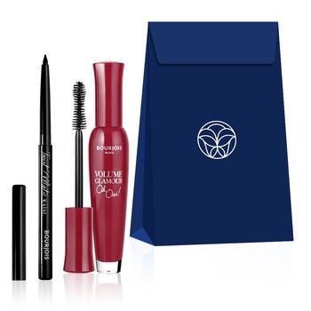 Set Cadou Bourjois: Mascara Big Lashes Oh, Oui! 7 ml + Creion de ochi automatic Twist'Matic Kajal 01 Char’kohl, 0.20 g Set Cadou Bourjois: Mascara Big Lashes Oh, Oui! 7 ml + Creion de ochi automatic Twist'Matic Kajal 01 Char’kohl, 0.20 g