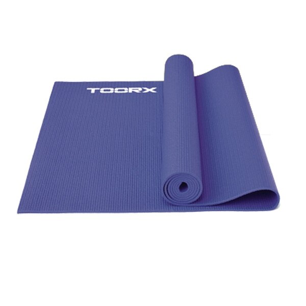 Saltea antrenament TOORX, pentru yoga, fitness, aerobic, pilates, mov, 173 x 60 x 0.4 cm