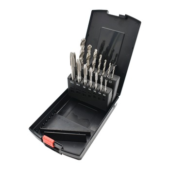 Set Burghie DIN 338, HSS Rectificat, Tarozi de masina DIN 371/376, HSS, 14 piese Set Burghie DIN 338, HSS Rectificat, Tarozi de masina DIN 371/376, HSS, 14 piese