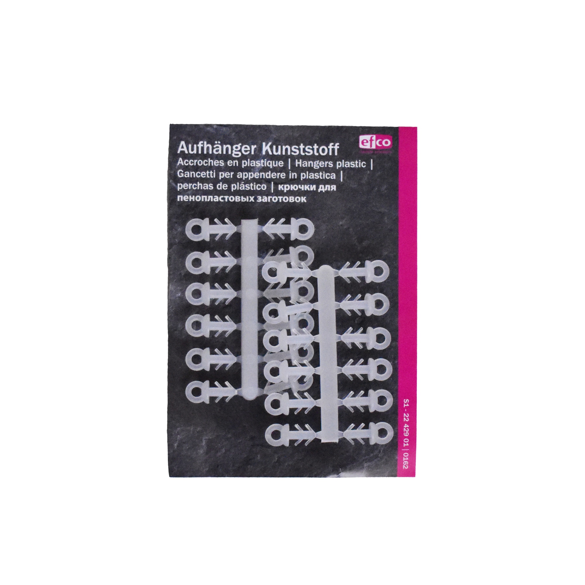 Set agatatoare plastic pentru polistiren, 24 bucati/set