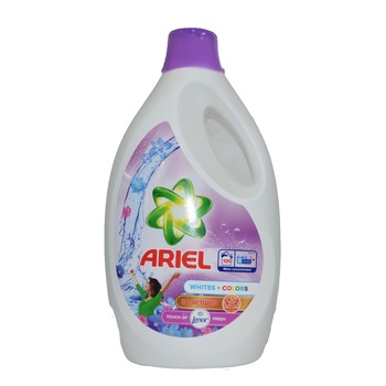 Detergent lichid, Ariel, Touch of Lenor Fresh, More Concentrated, rufe color si albe, 120 de spalari, 6 Litri Detergent lichid, Ariel, Touch of Lenor Fresh, More Concentrated, rufe color si albe, 120 de spalari, 6 Litri