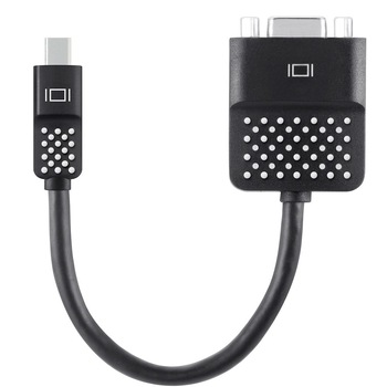 Adaptor Belkin Mini DisplayPort la VGA negru Adaptor Belkin Mini DisplayPort la VGA negru