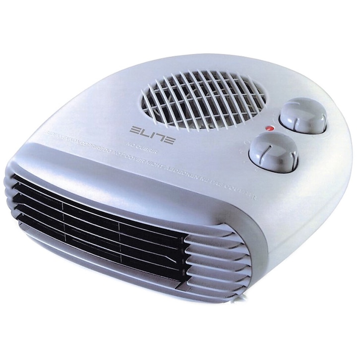 Вентилаторна печка ELITE AH-0405, 2000W, Термостат, 2 степени, Бяла