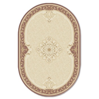 Covor lana 100% Premium 6767-2-51037, 60 x 110 cm, bej, clasic Covor lana 100% Premium 6767-2-51037, 60 x 110 cm, bej, clasic