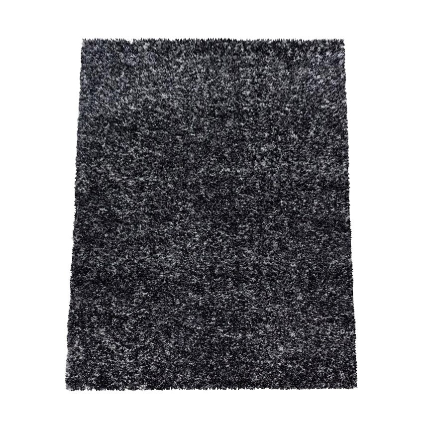 Covor modern cu fir lung Shaggy Enjoy 4500, 160x230 cm, 100% polipropilena,gramaj , 2500g/mp, inaltime fir 3 cm , model uni, culoare Antracit