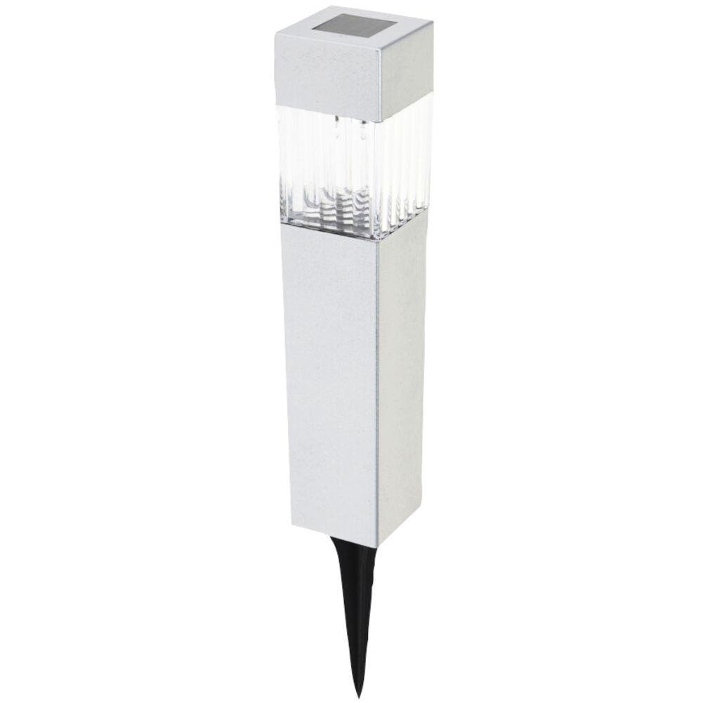 Lampa solara LED, Progarden, Plastic, Senzori amurg, Alb