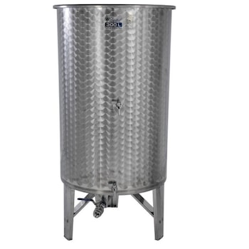 Butoi inox, 300 L, Zottel, cu 3 robineti Butoi inox, 300 L, Zottel, cu 3 robineti