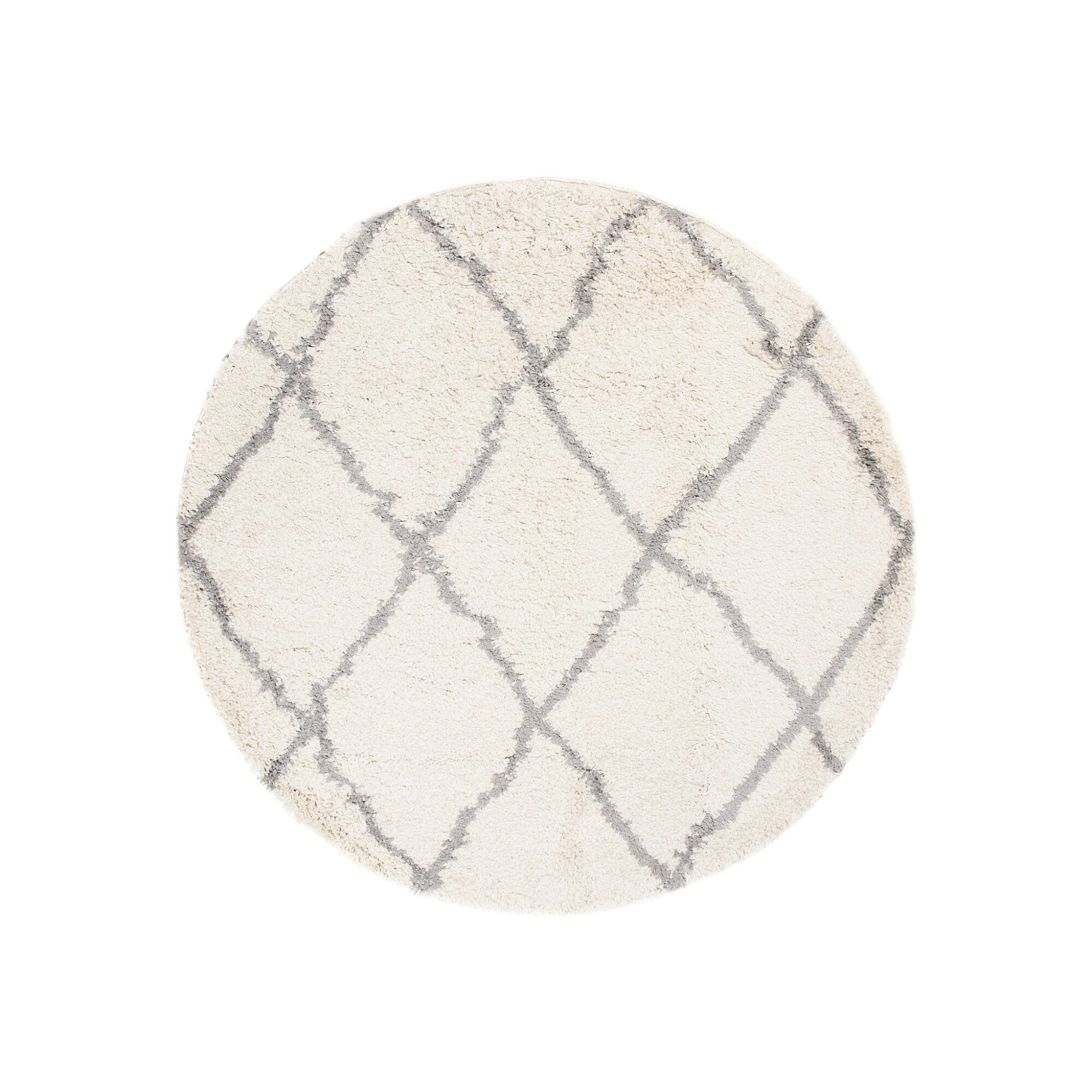 Covor Boho Circle Modern L226D Bej 120x120