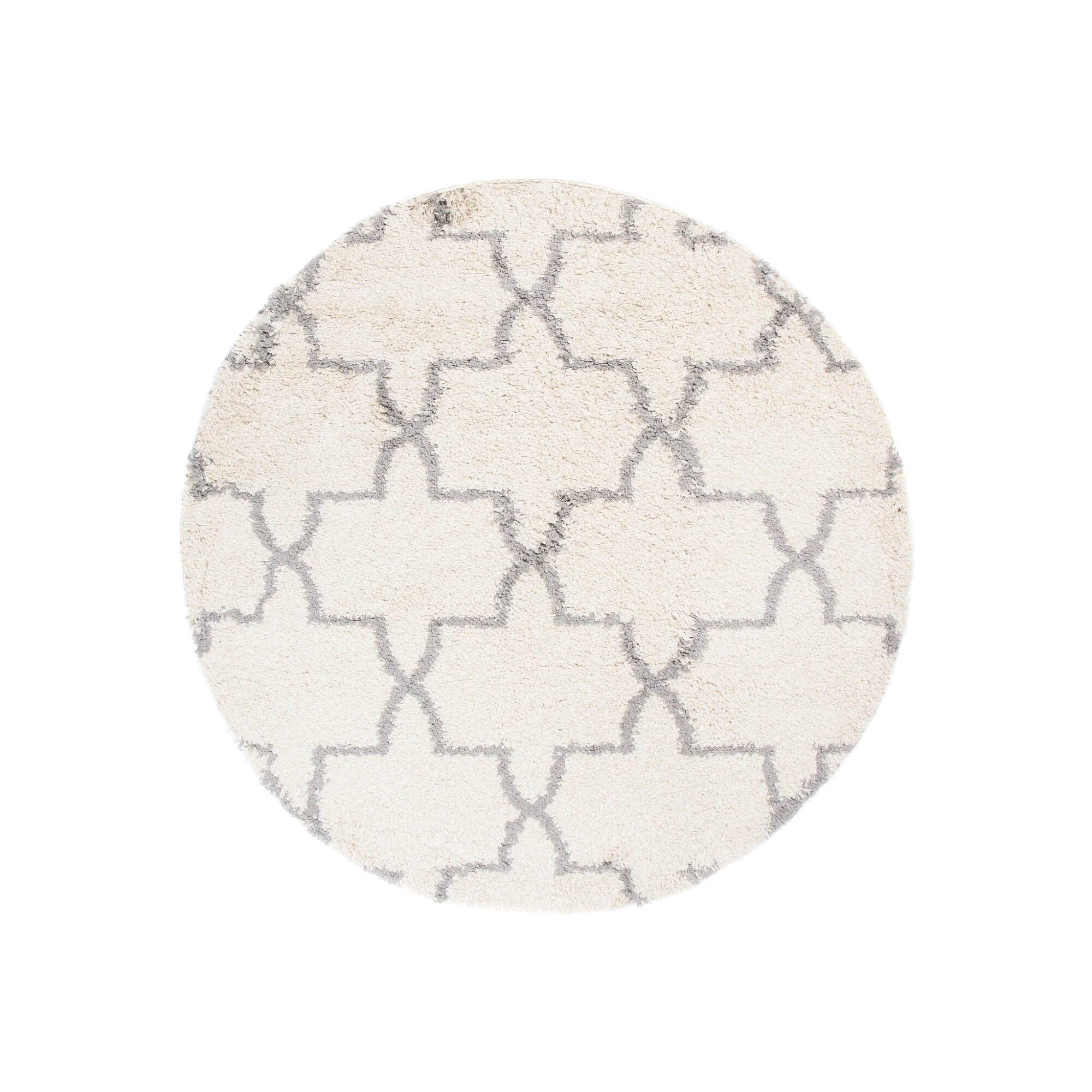 Covor Boho Circle Modern L227D Bej,gri 160x160
