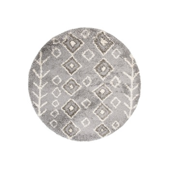 Covor Boho Circle Modern L228C Bej 160x160 Covor Boho Circle Modern L228C Bej 160x160