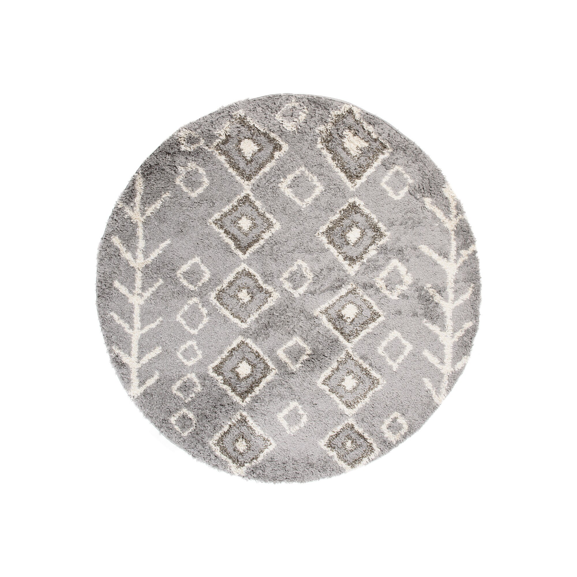 Covor Boho Circle Modern L228C Bej 120x120