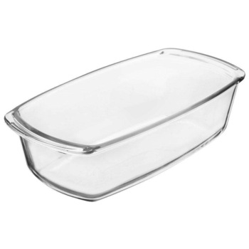 Forma de copt din sticla pentru paine/cozonac, 27 x 14 x 7 cm Forma de copt din sticla pentru paine/cozonac, 27 x 14 x 7 cm