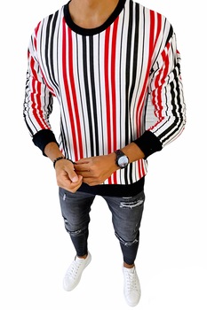 Bluza pentru barbati, K352, Alb Bluza pentru barbati, K352, Alb