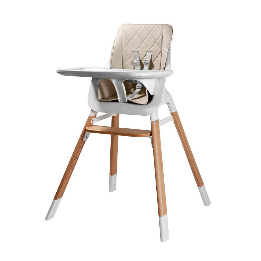 Scaun de masa KikkaBoo 2in1 Modo Beige