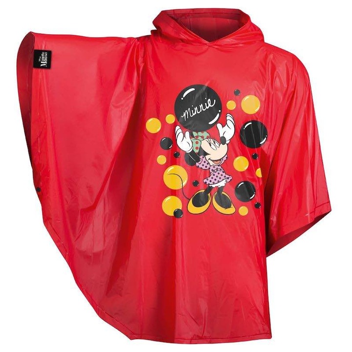 Baagl esőkabát, Minnie, Piros