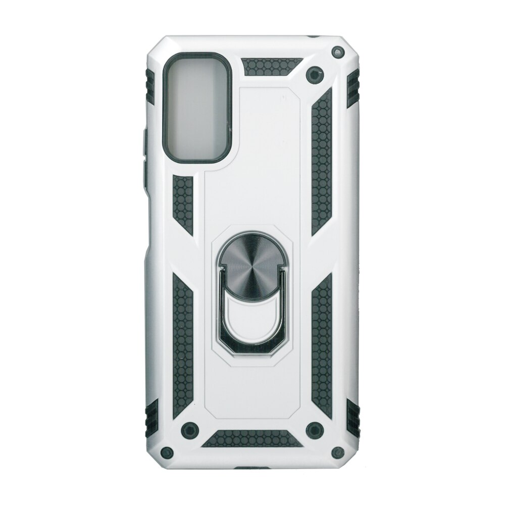 Husa protectie spate anti-shock Iring, pentru Redmi Note 10 5G, silver