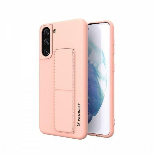 Husa Spate Wozinsky Compatibila Cu Iphone 12 Mini, Cu Stand Metalic Pe Spate, Protectie La Camera