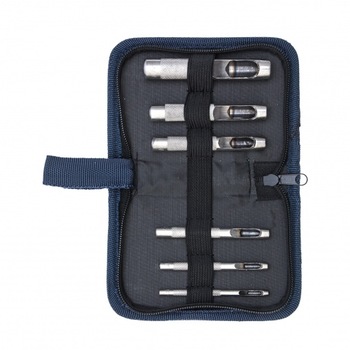 Set perforatoare pentru piele 6 buc 3, 4, 6, 8, 10, 12,5 mm, in punga Sibrtech Set perforatoare pentru piele 6 buc 3, 4, 6, 8, 10, 12,5 mm, in punga Sibrtech