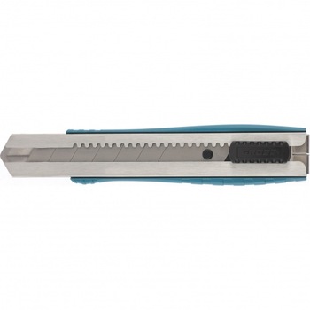 Cutit 195 mm, carcasa metalica, lama segmentata retractabila 25 mm (SK-5), ghidaj metalic, Gross Cutit 195 mm, carcasa metalica, lama segmentata retractabila 25 mm (SK-5), ghidaj metalic, Gross