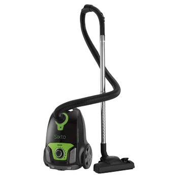 Aspirator cu sac Sencor SVC 6900GR 4A, 3 L, Hepa H13 antialergic, Negru / Verde Aspirator cu sac Sencor SVC 6900GR 4A, 3 L, Hepa H13 antialergic, Negru / Verde