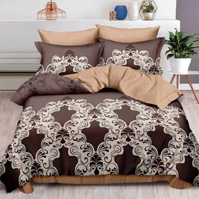 Lenjerie 6 piese din Bumbac Finet, model Motives m 235 x 240