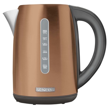 Fierbator Sencor SWK 7706GD, 2150 W, 1.7 l, 5 trepte temperatura, auriu Fierbator Sencor SWK 7706GD, 2150 W, 1.7 l, 5 trepte temperatura, auriu